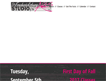 Tablet Screenshot of fredericksburgstudio.com